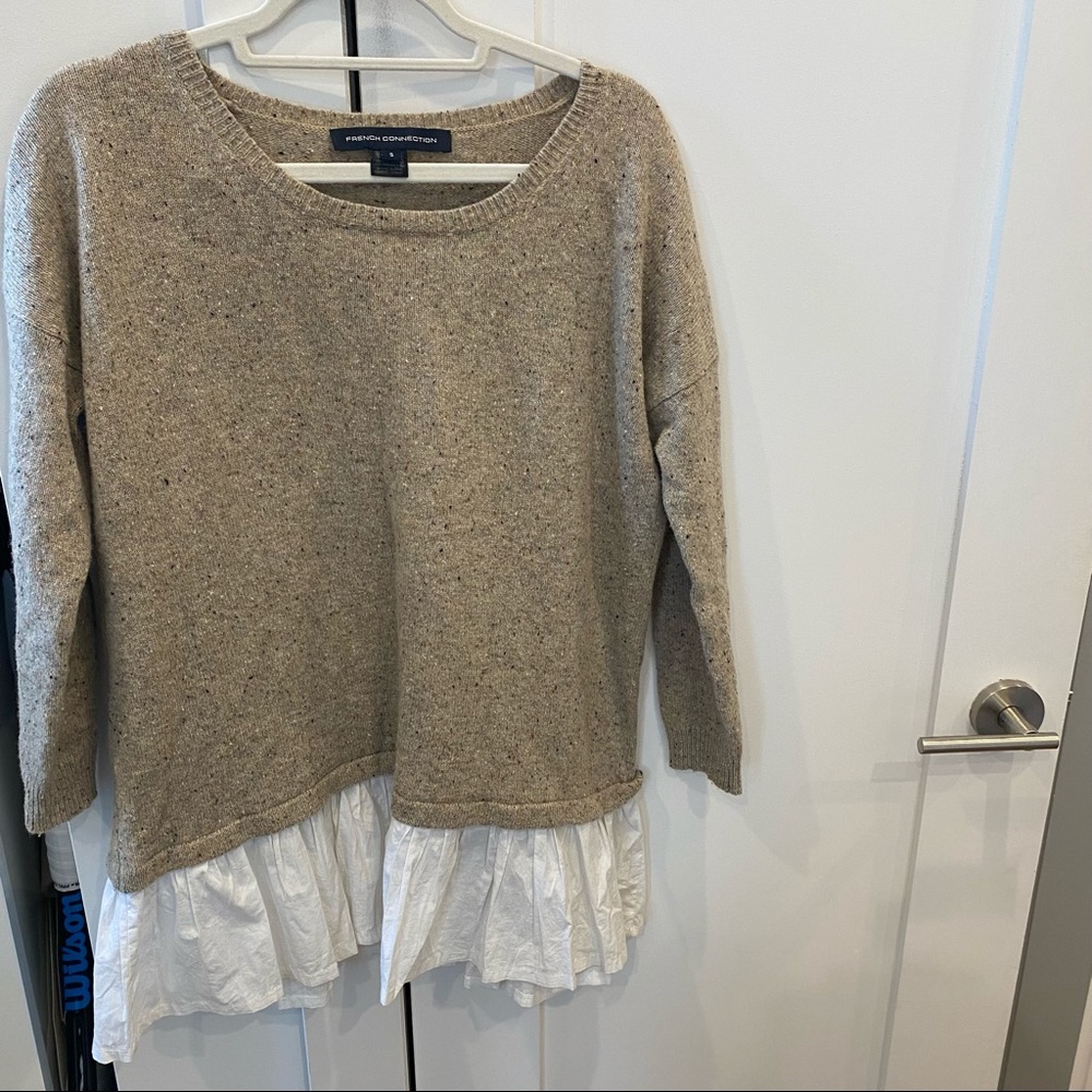 French Connection Sweater Blouse
